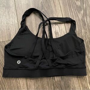 lululemon athletica Black Sports Bra